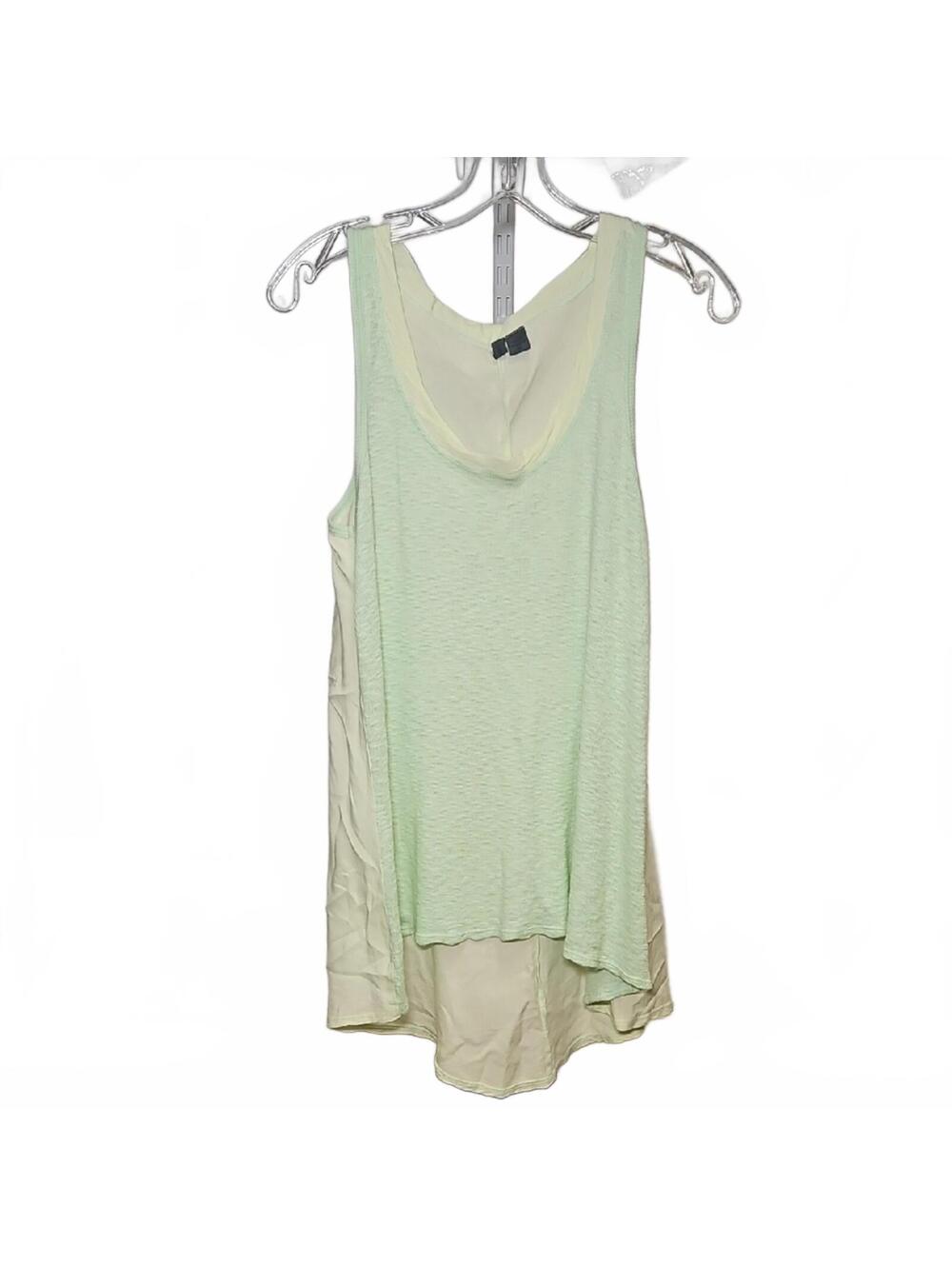 Left Of Center | Women's Light Green Sleeveless Top | XS